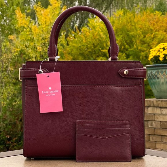 NWT Kate Spade Satchel Staci & Cardholder Set - Picture 2 of 4